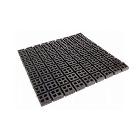 Anti-vibration Rubber Waffle Pad 3/4” Thickness