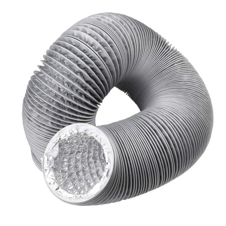Double Layer Flexible Aluminum Duct Grey