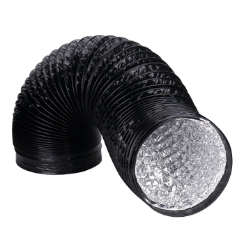 Double Layer Flexible Aluminum Duct Black