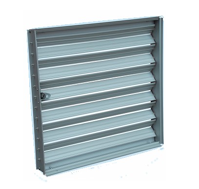 Opposed Blades Damper Screw Driven Control